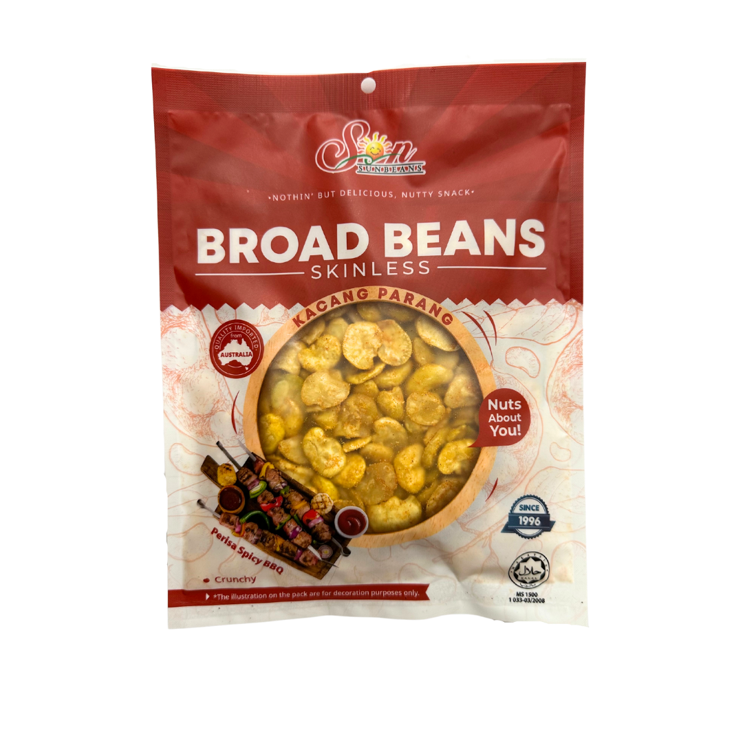 BBQ Skinless Broad Beans 135gm