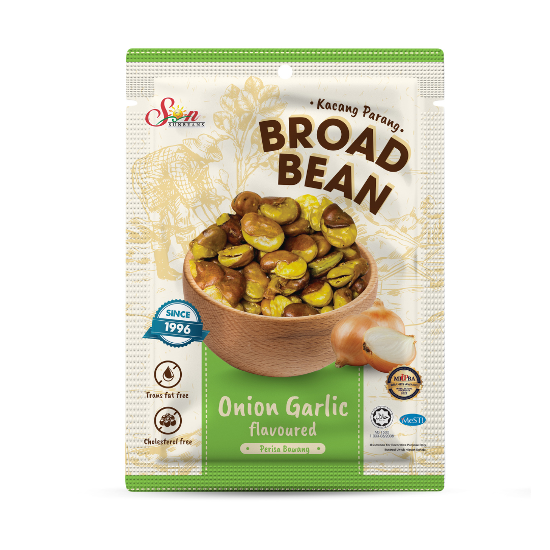 Skin Broad Beans Onion Garlic Flavour 110gm